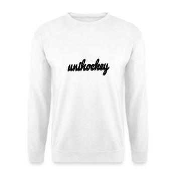 Floorball / floorball - Sweat-shirt Unisexe - blanc - Devant