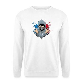 Pulvérisateur Graffiti - Sweat-shirt Unisexe - blanc - Devant