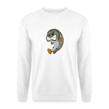 Pike - Unisex Sweatshirt - white - Front