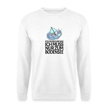 Bodensee - Unisex Pullover - Weiß - Vorne