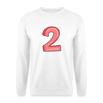 2 - Unisex Sweatshirt - white - Front