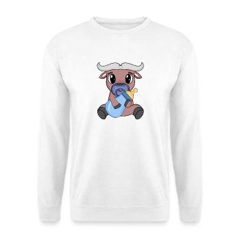 Baby Junge Ochse - Unisex Pullover - Weiß - Vorne