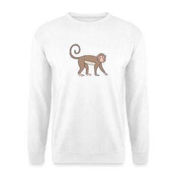 Marmoset Monkey - Unisex Sweatshirt - white - Front