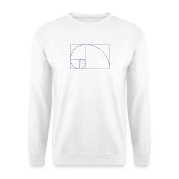 Fibonacci Tshirt - Sweat-shirt Unisexe - blanc - Devant