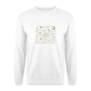 18th Birthday Math Math Student Mathefan - Unisex Sweatshirt - white - Front