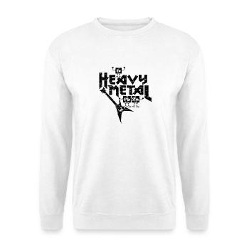 Heavy Metal Divertido - Sudadera unisex - blanco - delante