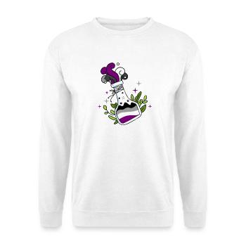 Asexueller Trank Ace Pride - Unisex Pullover - Weiß - Vorne