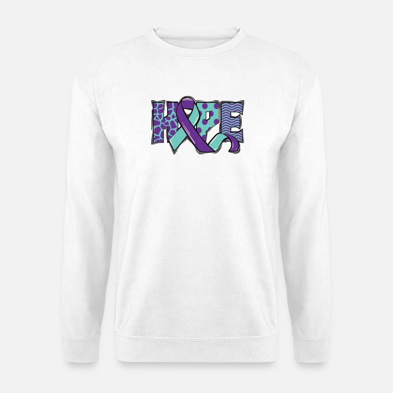 Hope Suicide Prevention Awareness - Unisex Pullover - Weiß