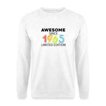 Fantastic since 1965 - born in 1965 - Unisex Sweatshirt - white - Front