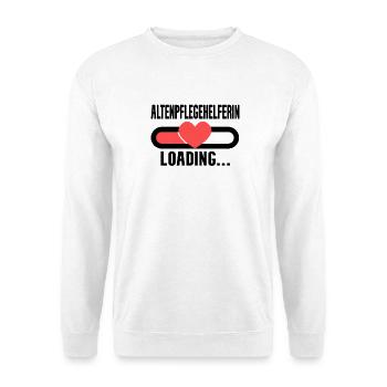 Altenpflegerhelferin Ausbildung - Unisex Pullover - Weiß - Vorne