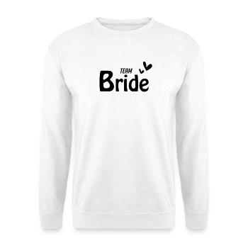 Team Bridal Wedding Celebration Bachelor - Unisex Sweatshirt - white - Front