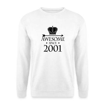 Jahrgang 2001 - Fantastisch seit 2001 - Unisex Pullover - Weiß - Vorne