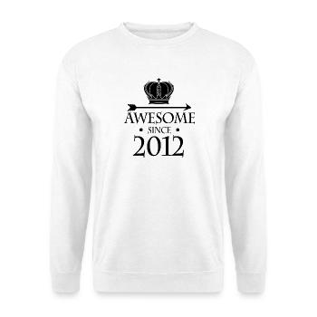 Millésime 2012 - Fantastique depuis 2012 - Sweat-shirt Unisexe - blanc - Devant
