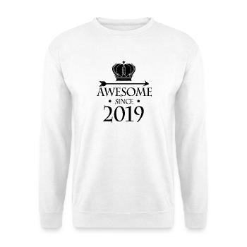 Millésime 2019 - Fantastique depuis 2019 - Sweat-shirt Unisexe - blanc - Devant