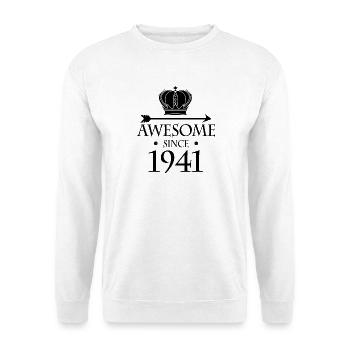 Né en 1941 - Fantastique depuis 1941 - Sweat-shirt Unisexe - blanc - Devant