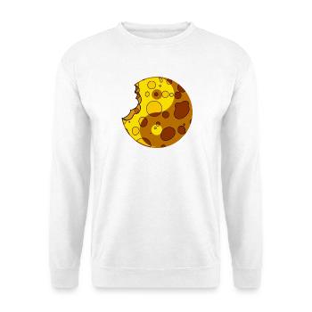 Käse Yin Yang - Unisex Pullover - Weiß - Vorne