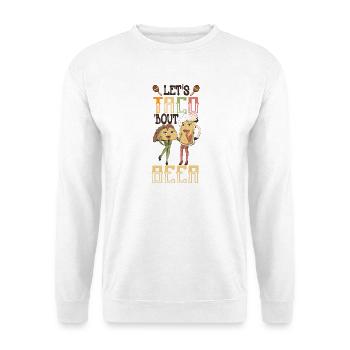 Let's Taco Bout Beer - Unisex Sweatshirt - white - Front