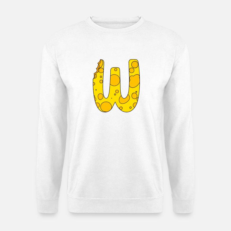 Letter W - Unisex Sweatshirt - white