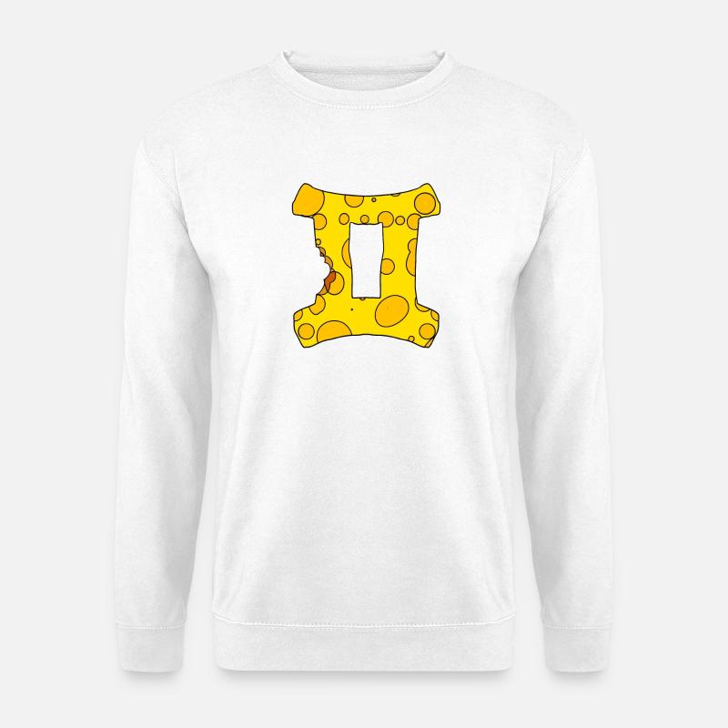 Zodiac sign Gemini - Unisex Sweatshirt - white