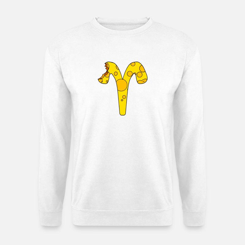 Sternzeichen Widder - Unisex Pullover - Weiß