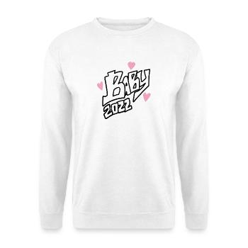 Bébé - Sweat-shirt Unisexe - blanc - Devant