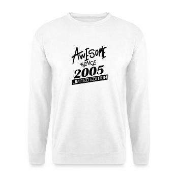 2005 - Jahrgang 2005 - Fantastisch seit 2005 - Unisex Pullover - Weiß - Vorne