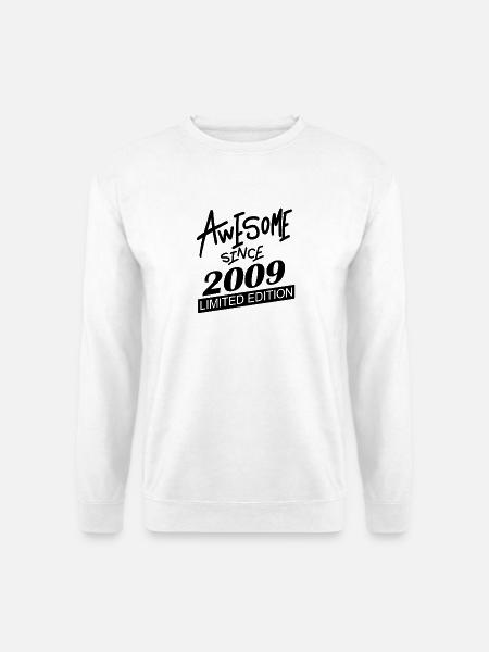 2009 - Jahrgang 2009 - Unisex Pullover - Weiß