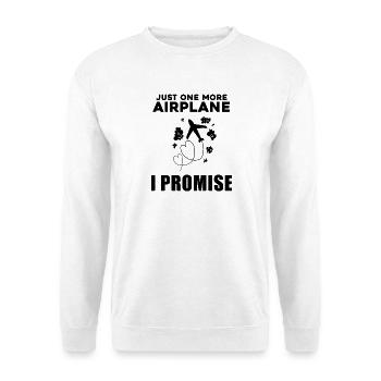 Cadeau de pilote d’avion - Sweat-shirt Unisexe - blanc - Devant