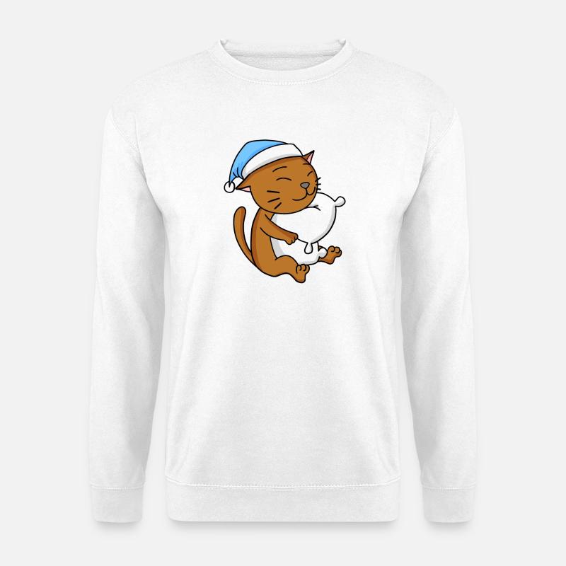 Cat cat breed Abyssinian cat - Unisex Sweatshirt - white
