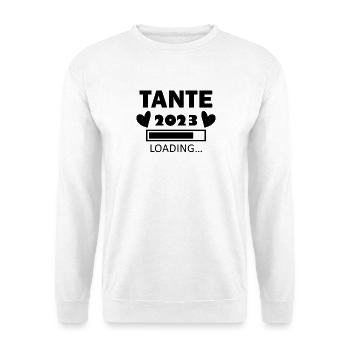 Tante 2023 Loading - Unisex Pullover - Weiß - Vorne