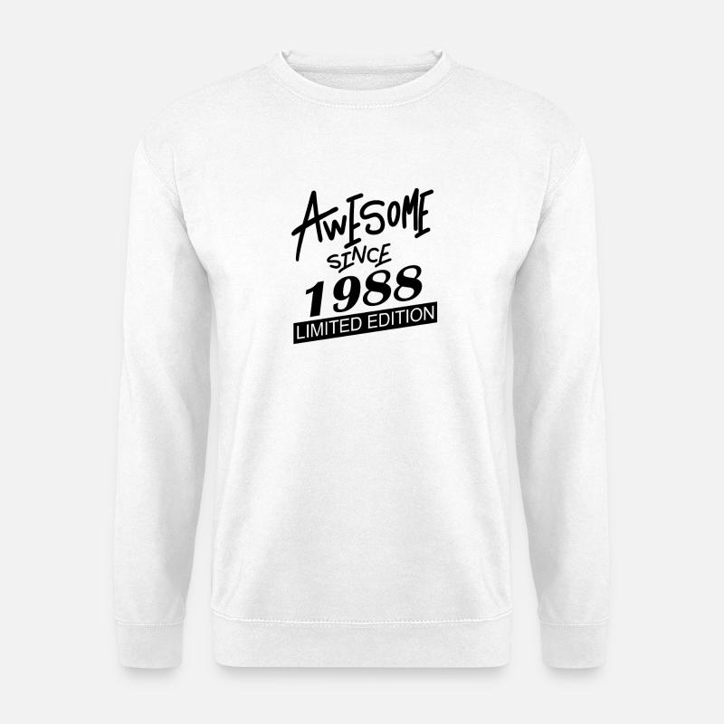 1988 - Born 1988 - Unisex Sweatshirt - white