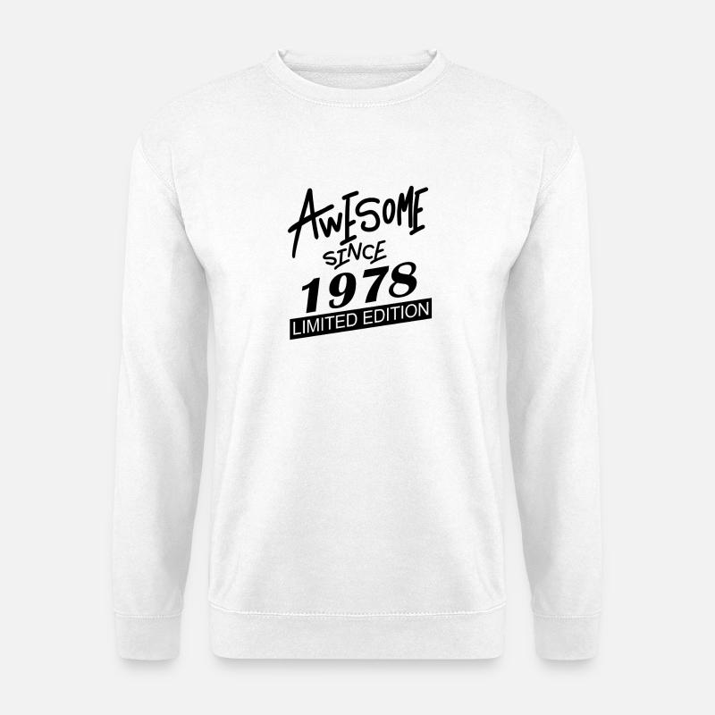 1978 - Jahrgang 1978 - Unisex Pullover - Weiß