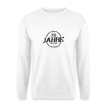 70. Geburtstag es dauerte 70 Jahre so gut - Unisex Pullover - Weiß - Vorne