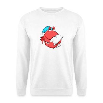 Krabbe - Unisex Pullover - Weiß - Vorne