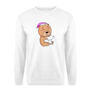 Dog dog breed Chow Chow - Unisex Sweatshirt - white - Front