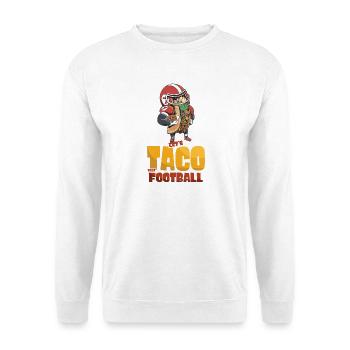 Taco Bout Football Match Day - Unisex Sweatshirt - white - Front