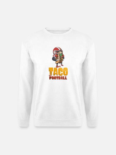 Taco Bout Football Match Day - Unisex Sweatshirt - white
