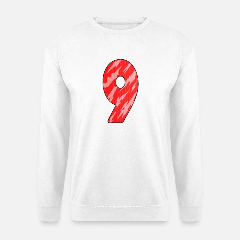 9 - Unisex Pullover - Weiß