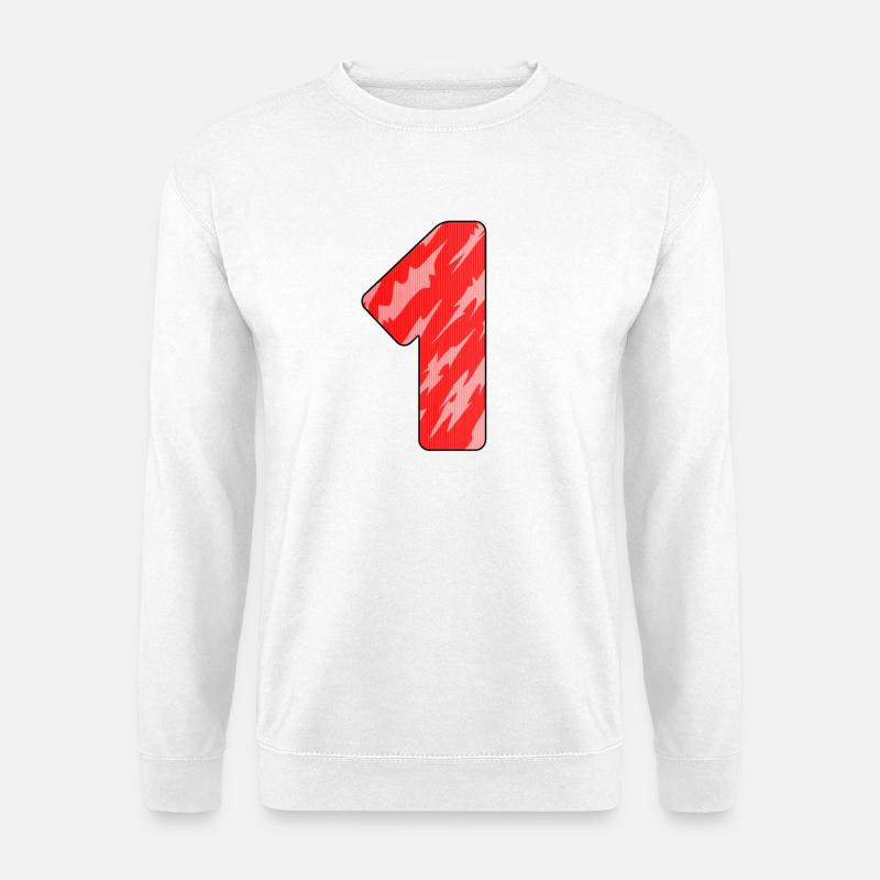 1 - Unisex Pullover - Weiß