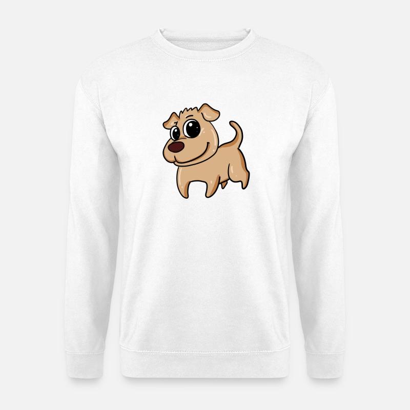 Cute dog - Unisex Sweatshirt - white