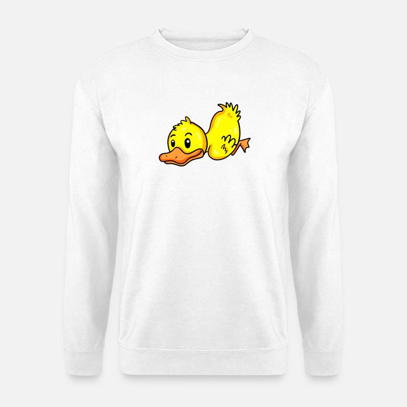 Ente - Unisex Pullover - Weiß