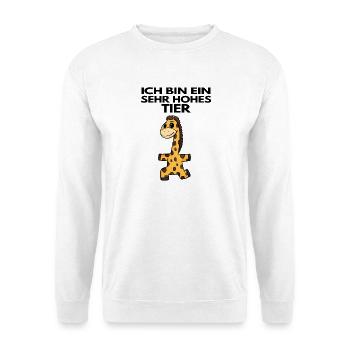 Teamleiter Giraffe Trainer Leitung Chef - Unisex Pullover - Weiß - Vorne