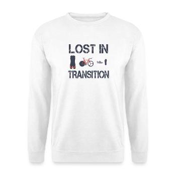 Lost In Transition Triathlete Triathlon - Unisex Sweatshirt - white - Front