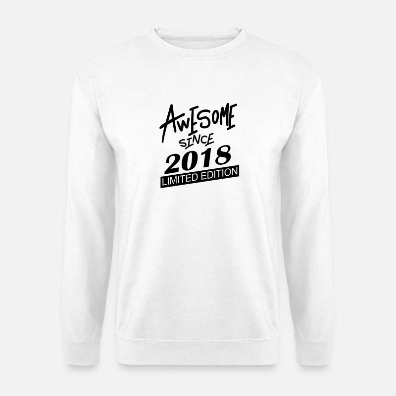 2018 - Jahrgang 2018 - Unisex Pullover - Weiß