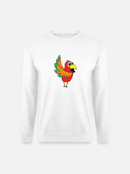 Parrot Jungle - Unisex Sweatshirt - white