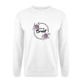 Die Braut Junggesellinnenabschied - Unisex Pullover - Weiß - Vorne
