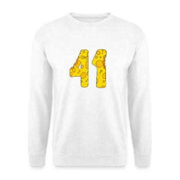 41 Jahre alt - 41. Geburtstag Geschenk - 1941 - Unisex Pullover - Weiß - Vorne