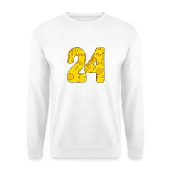 24 years old - 24th birthday gift - 1924 - Unisex Sweatshirt - white - Front