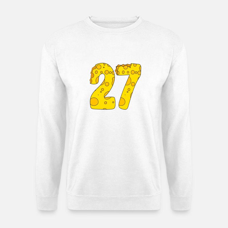 27 years old - 27th birthday gift - 1927 - Unisex Sweatshirt - white