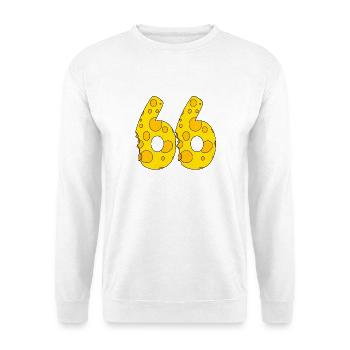 66 years old - 66th birthday gift - 1966 - Unisex Sweatshirt - white - Front